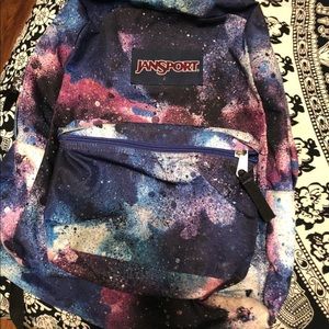 galaxy Jansport bookbag